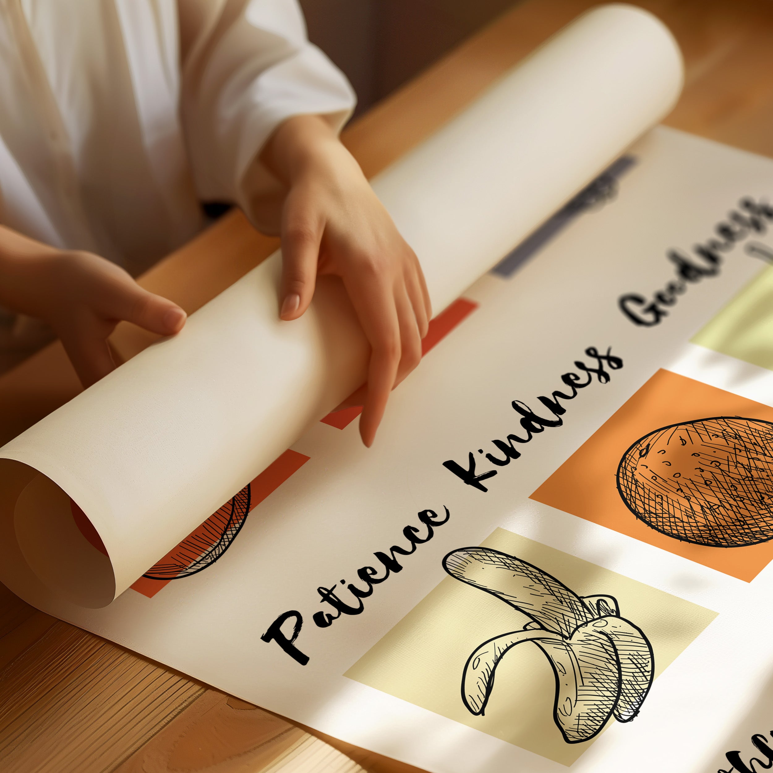 Sweet Fruits Teach Life's Gentle Ways