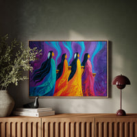 Sacred Smoke Rises Through Color