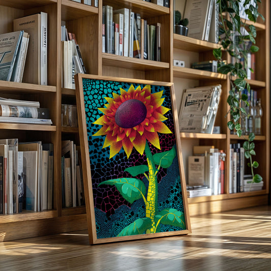 A Sunflowers Vibrant Rebellion