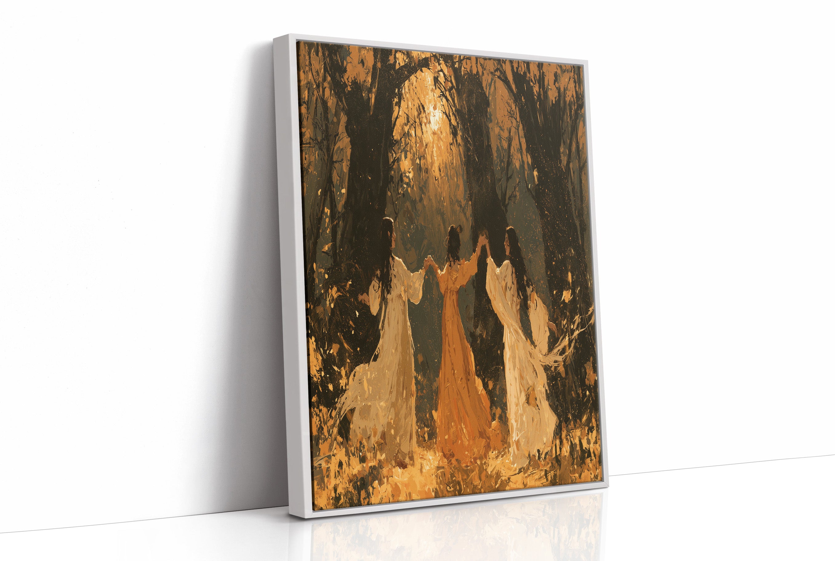 Dancers in the Golden Wood