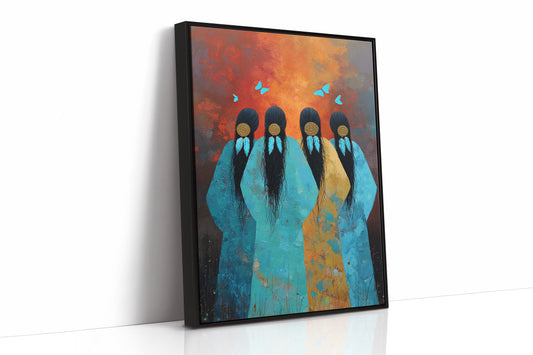 Voices Beneath the Painted Sky