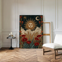 Harvest Beneath Celestial Gaze