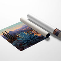 Blue Agave Greets Mountain Dawn