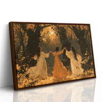 Golden Wood Dancing Circle