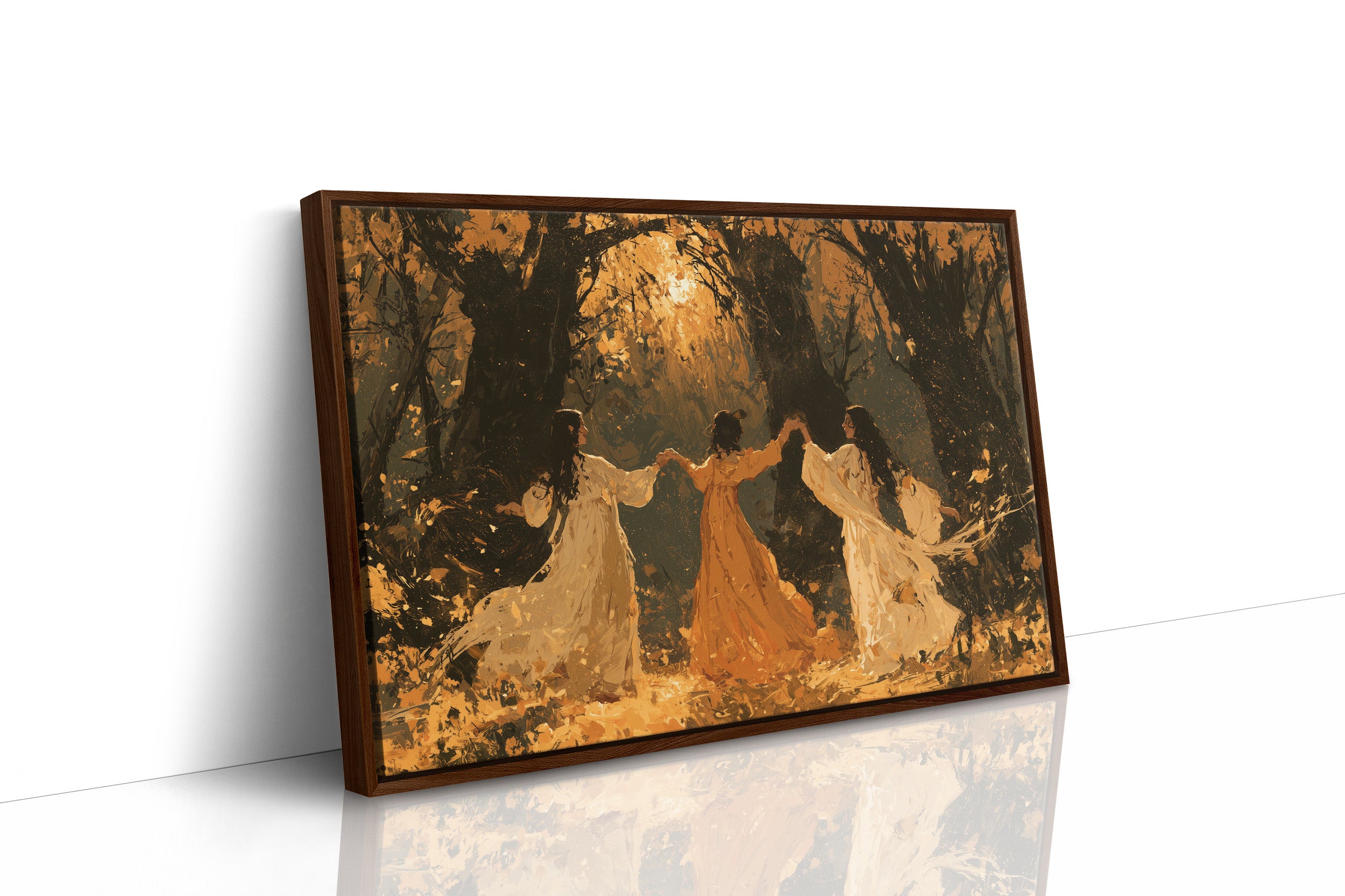 Golden Wood Dancing Circle