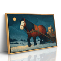 The Cart Horse's Moonlit Walk