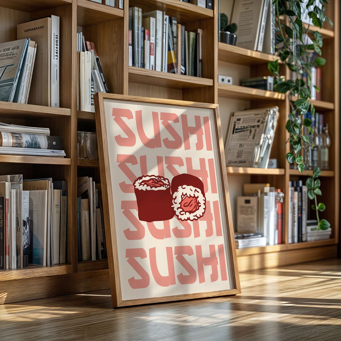 Fresh Rolls Dance In Coral Light
