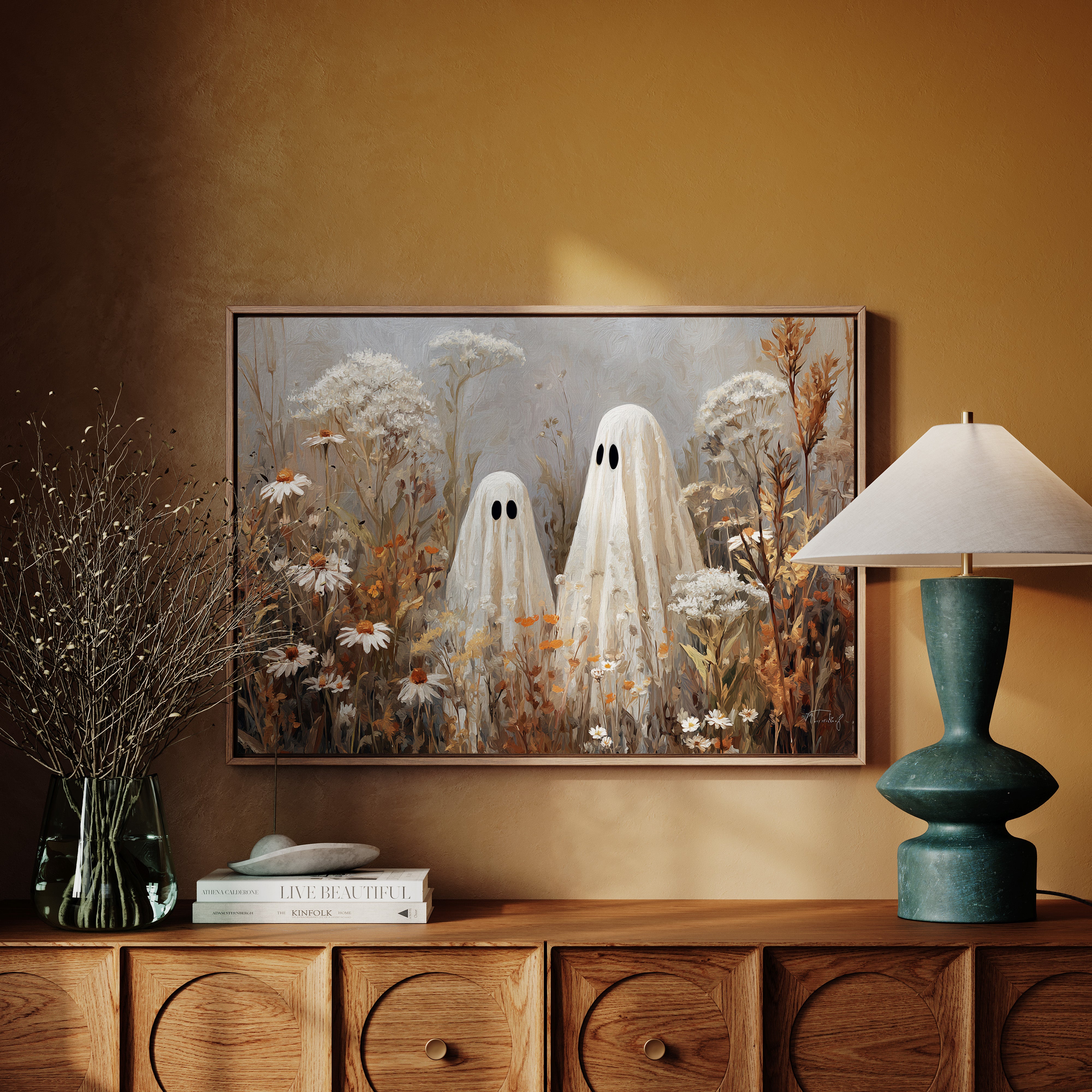 Friendly Phantoms Among Wild Daisies
