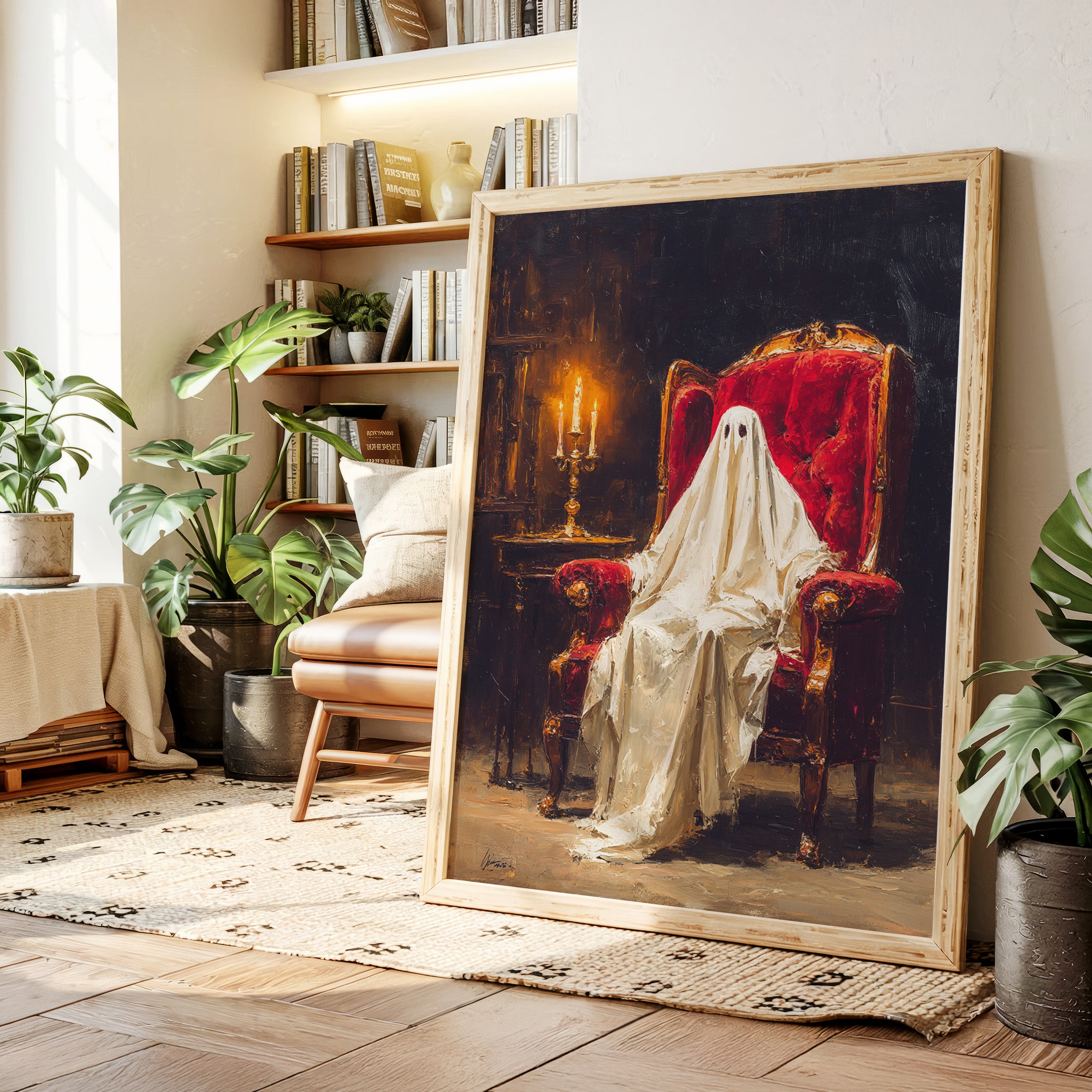 The Silent Watcher in Velvet