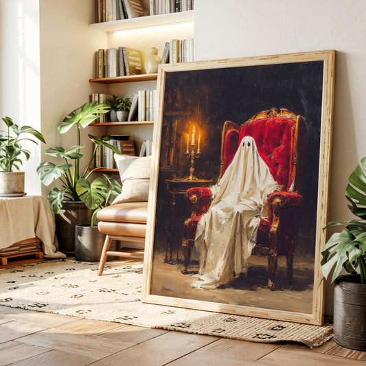 The Silent Watcher in Velvet