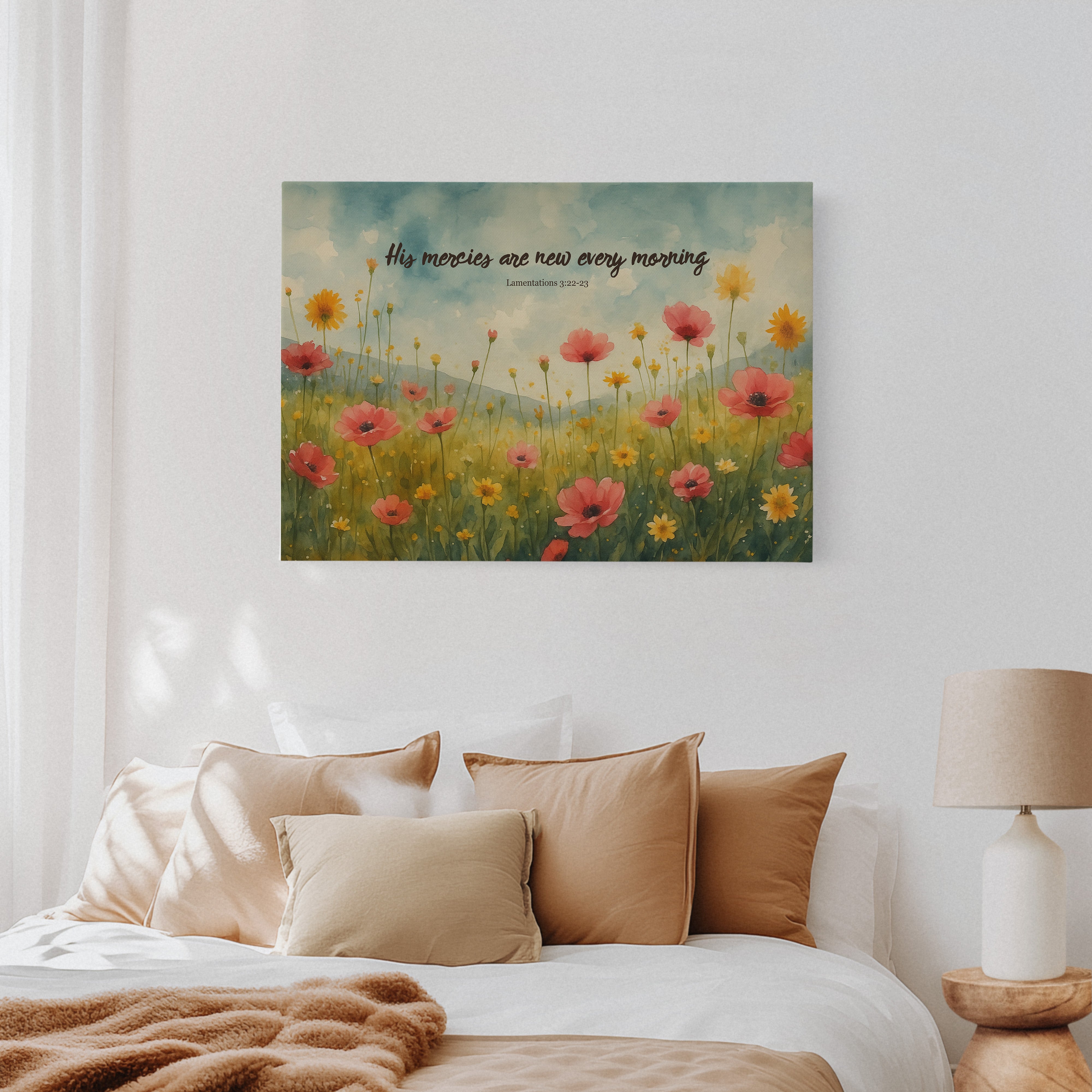 New Every Morning Wildflower Sunrise
