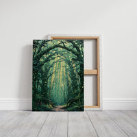 Fireflies Down the Forest Path