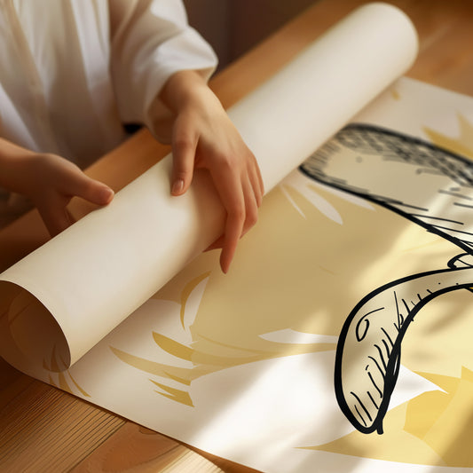 Banana Sketches Its Morning Story