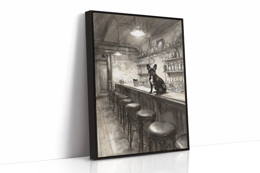 Beneath The Bar's Gentle Glow
