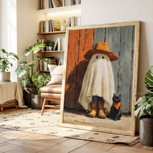 A Ghostly Encounter at Dusk
