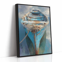 Azure Vessel Awaits The Tide