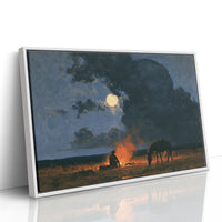 Fire, Horse, And A Restless Sky