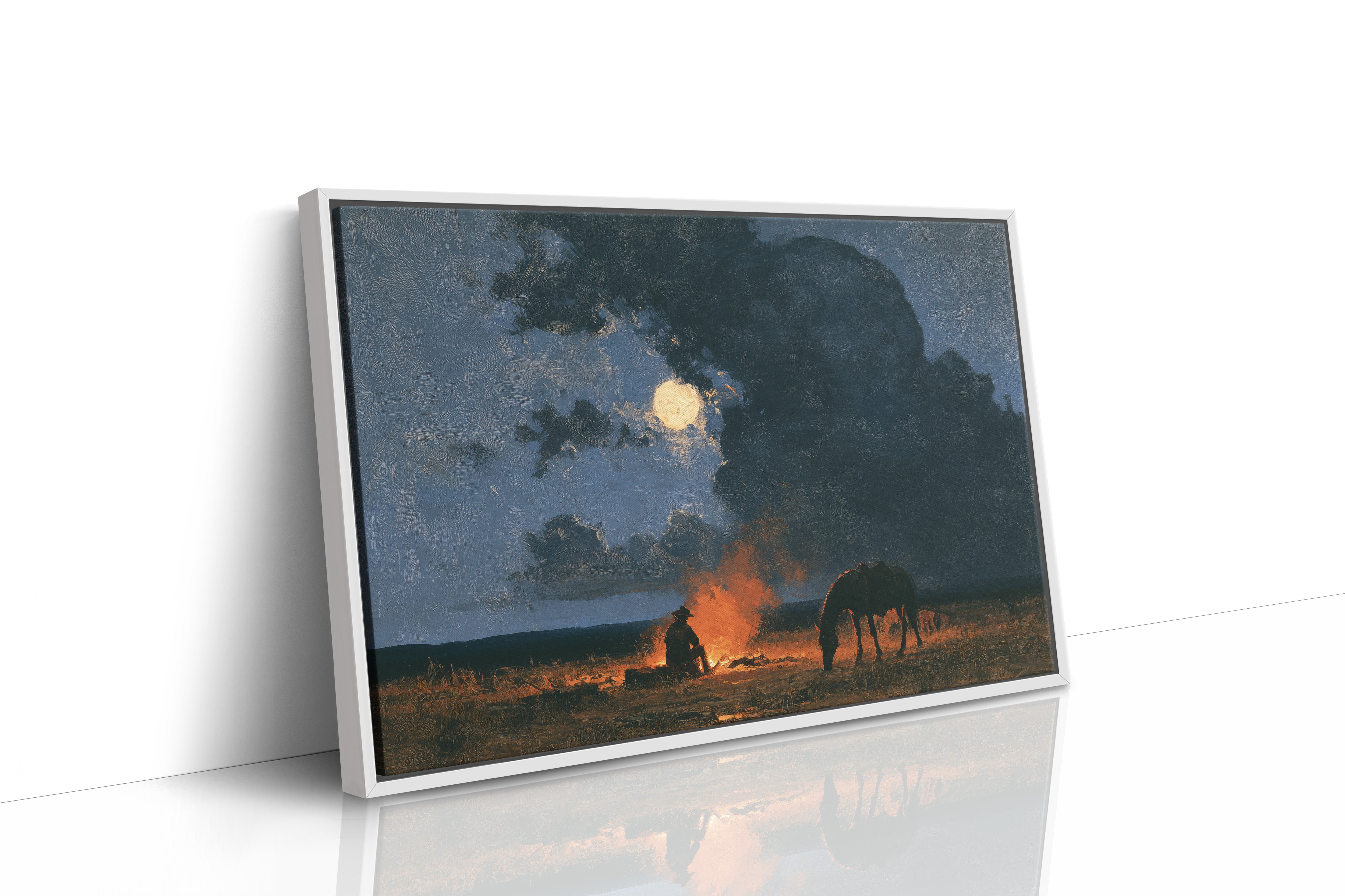 Fire, Horse, And A Restless Sky