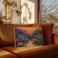 Cactus Blooms Paint Desert Rainbows