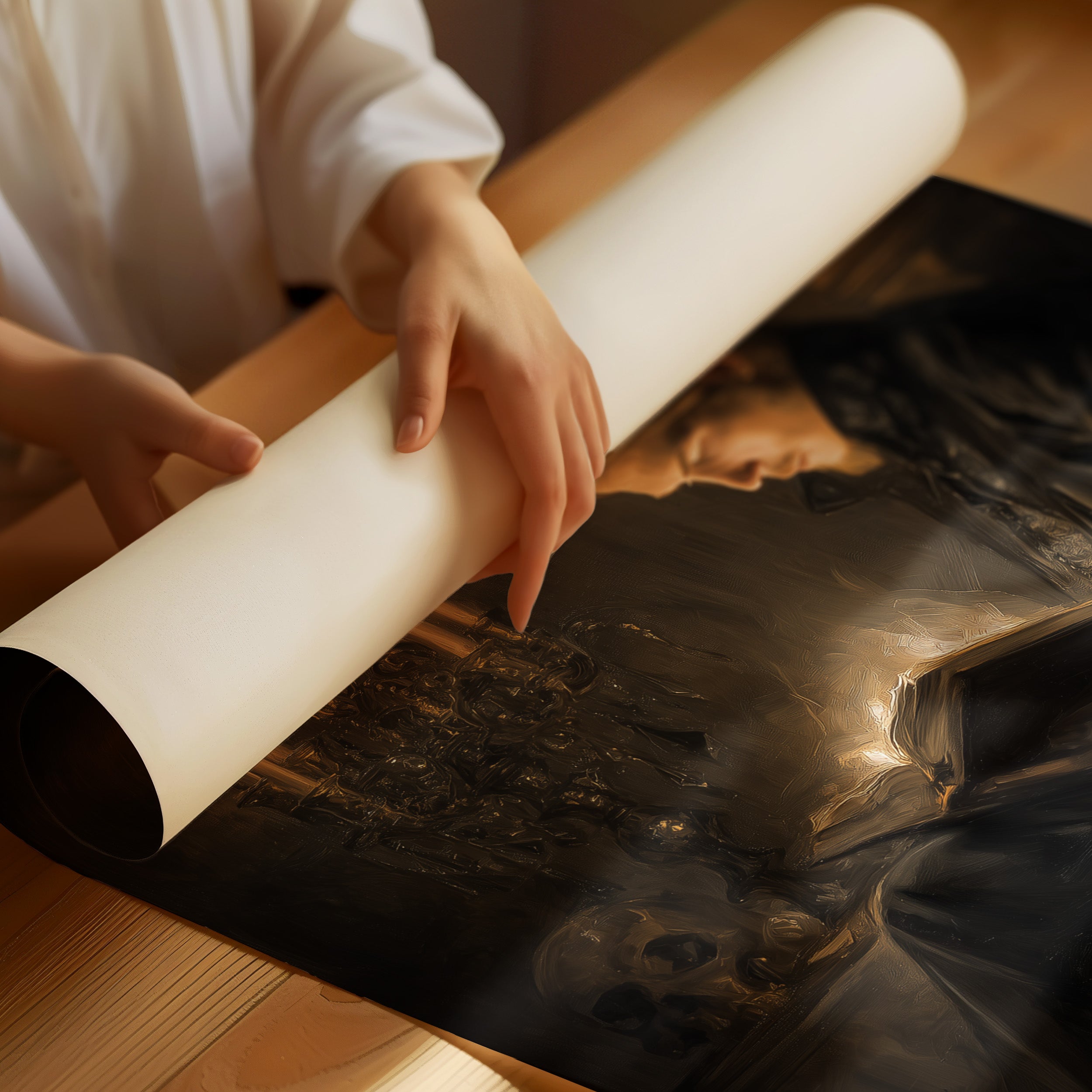 Ancient Tomes By Candlelight Glow