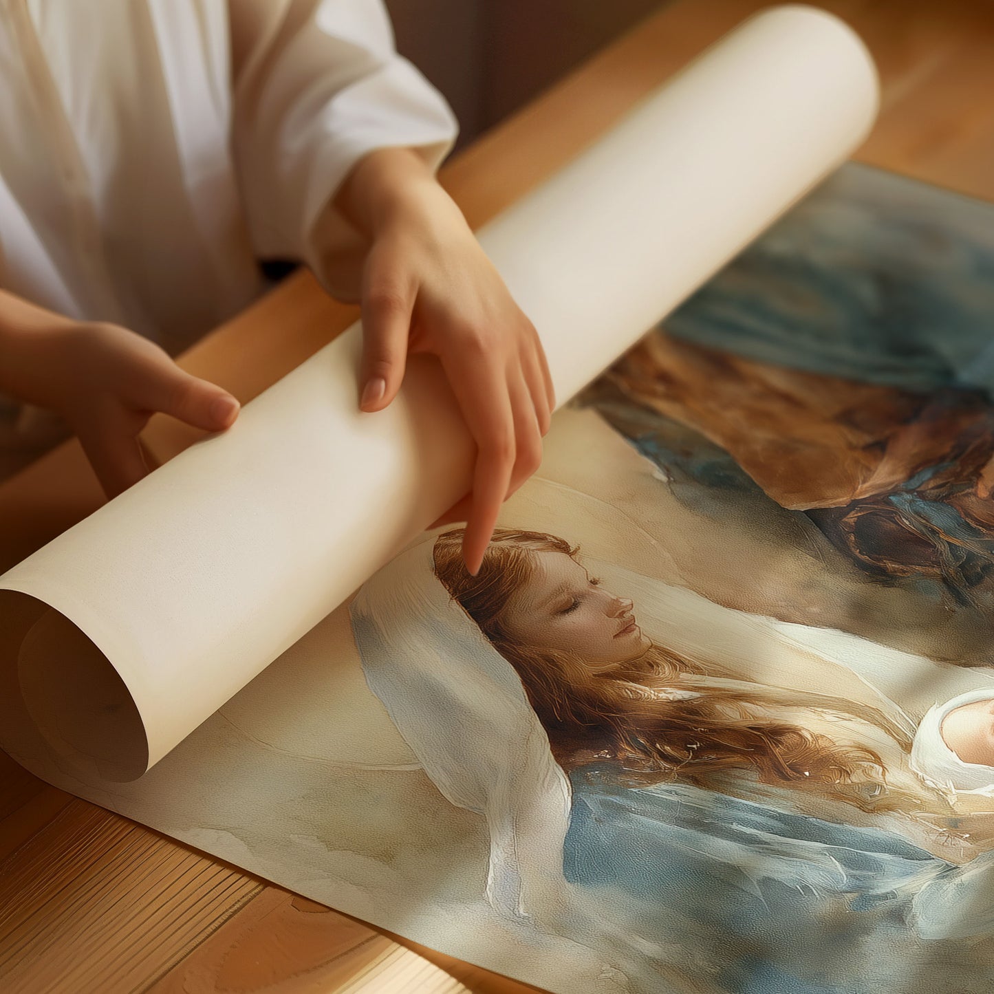 Sacred Peace On Christmas Morning