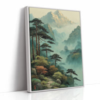 Misty Peaks Call Ancient Pines