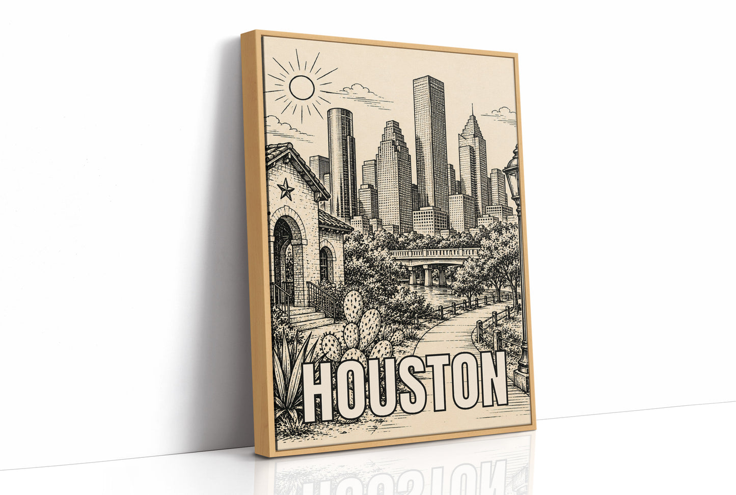 Houston, Bayou View