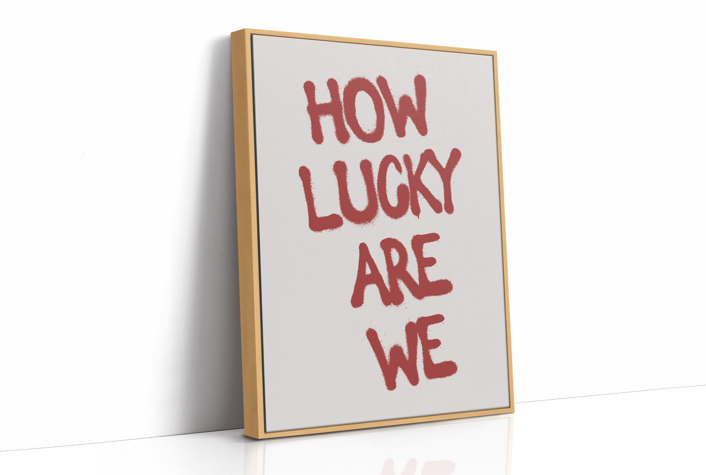 Lucky, Spray-Painted