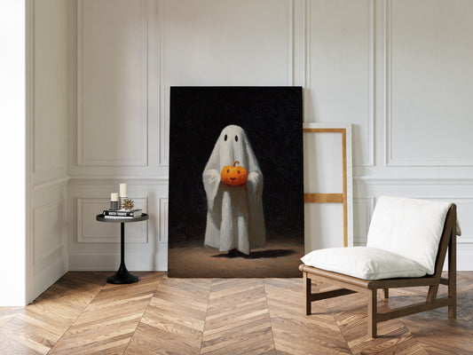 The Pumpkin's Gentle Embrace