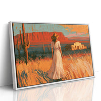 Homestead In Amber Light