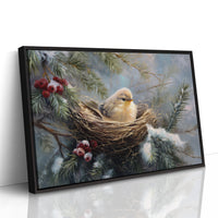 Winter Songbird Finds Sacred Rest