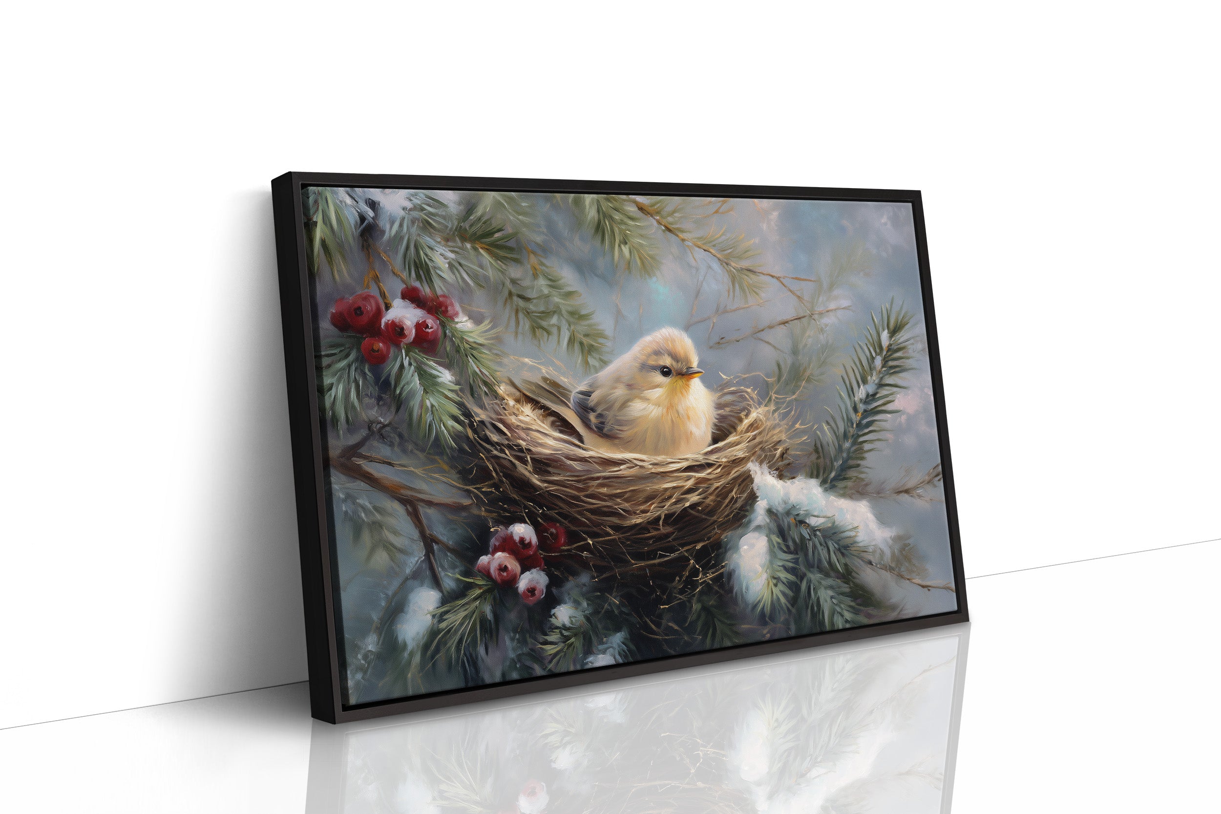Winter Songbird Finds Sacred Rest