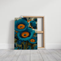 Bold Blue, Burning at the Center