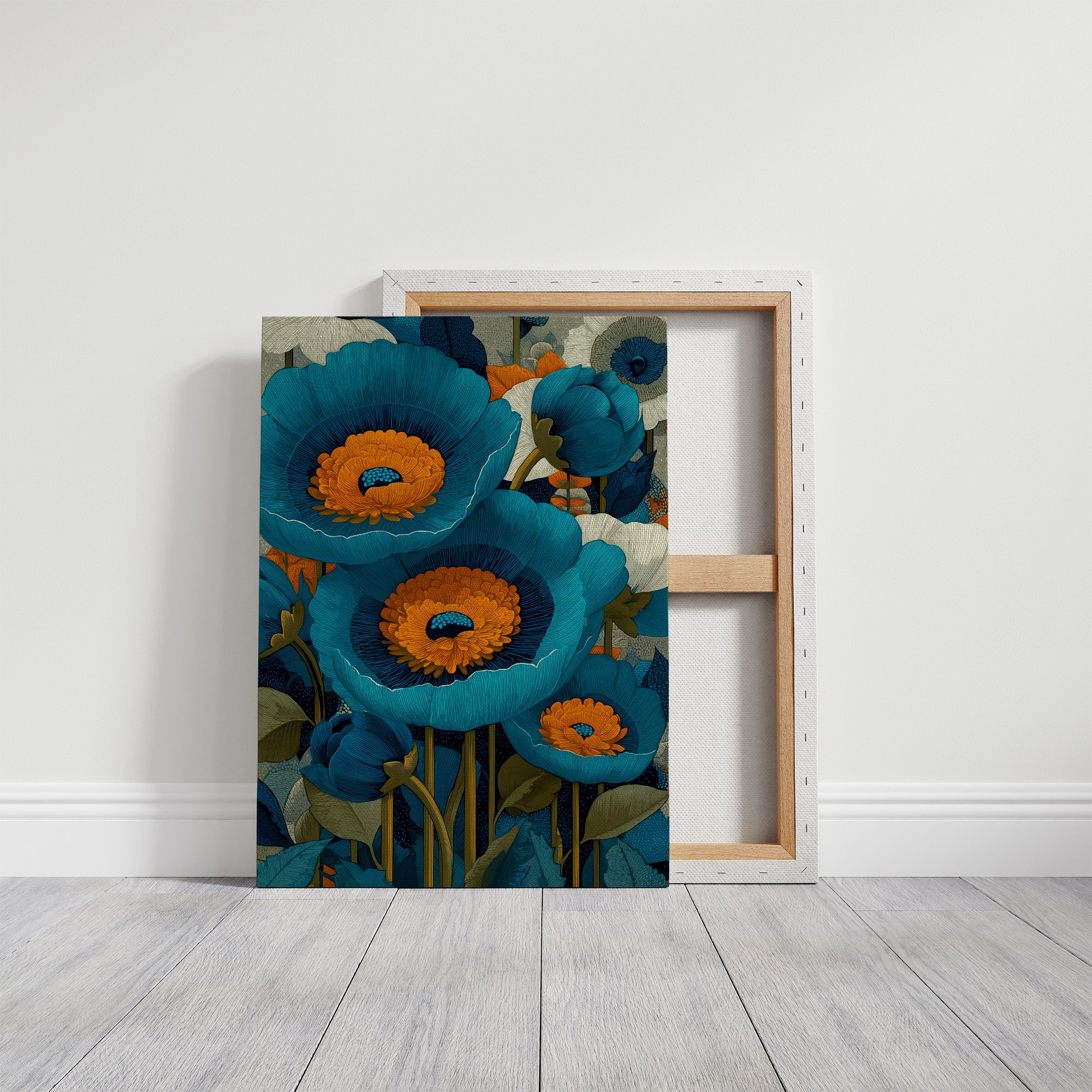 Bold Blue, Burning at the Center
