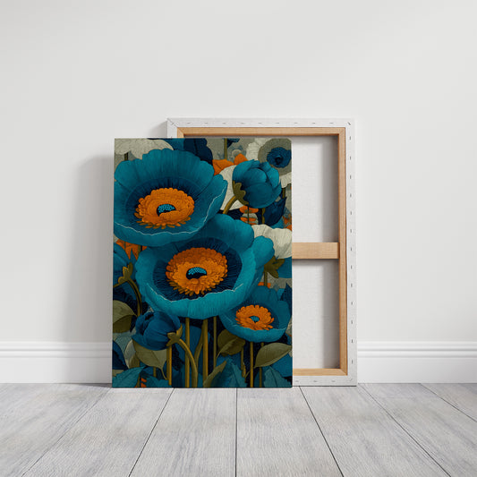 Bold Blue, Burning at the Center