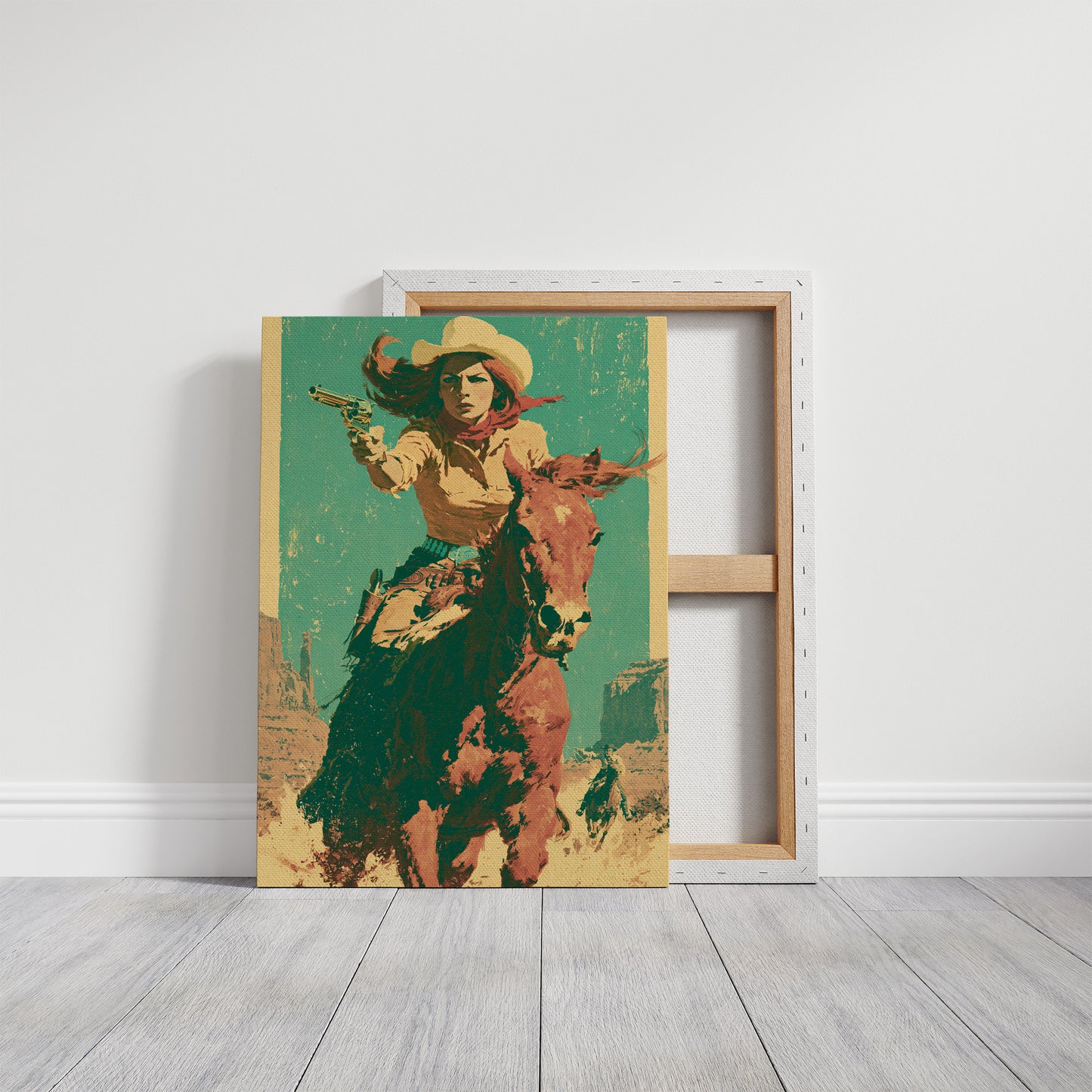 Dust and Grit: The Cowgirl's Charge