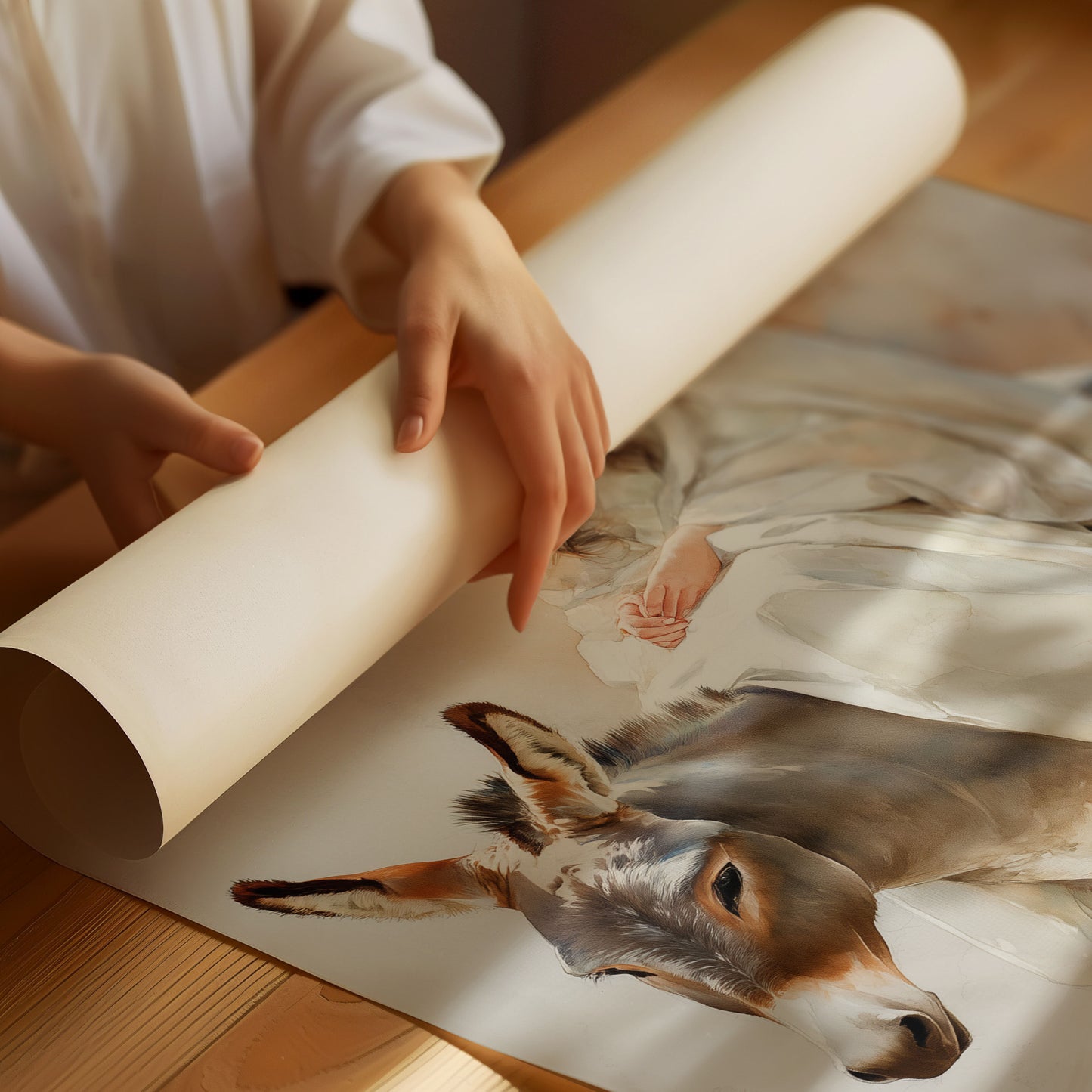 Sacred Journey Through Winter Light