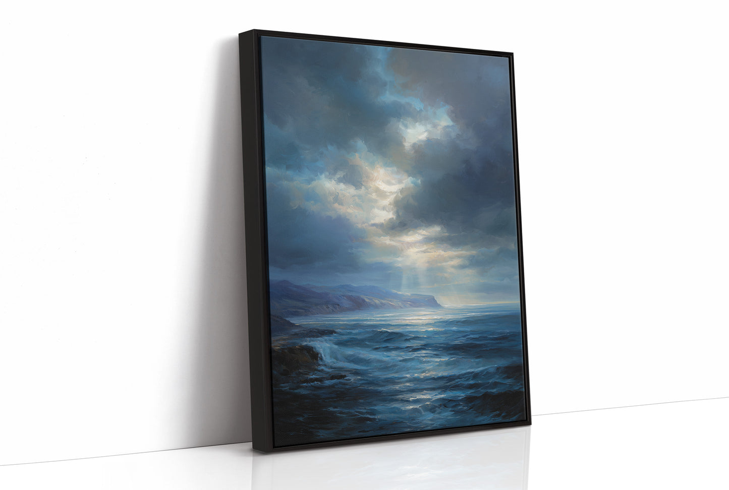 Coastal Rays Break Through Storms