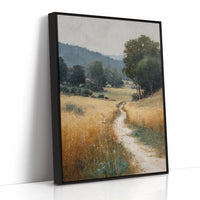 Pathway Through Golden Fields
