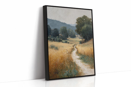 Pathway Through Golden Fields