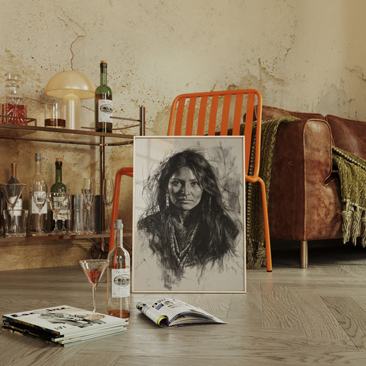 Desert Soul in Charcoal