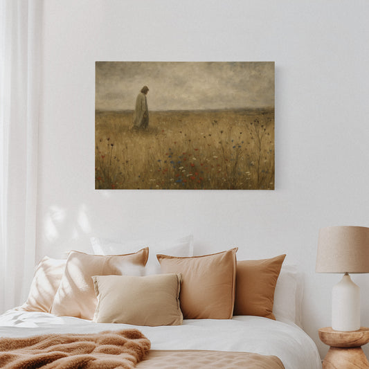 The Shepherd Walks the Field