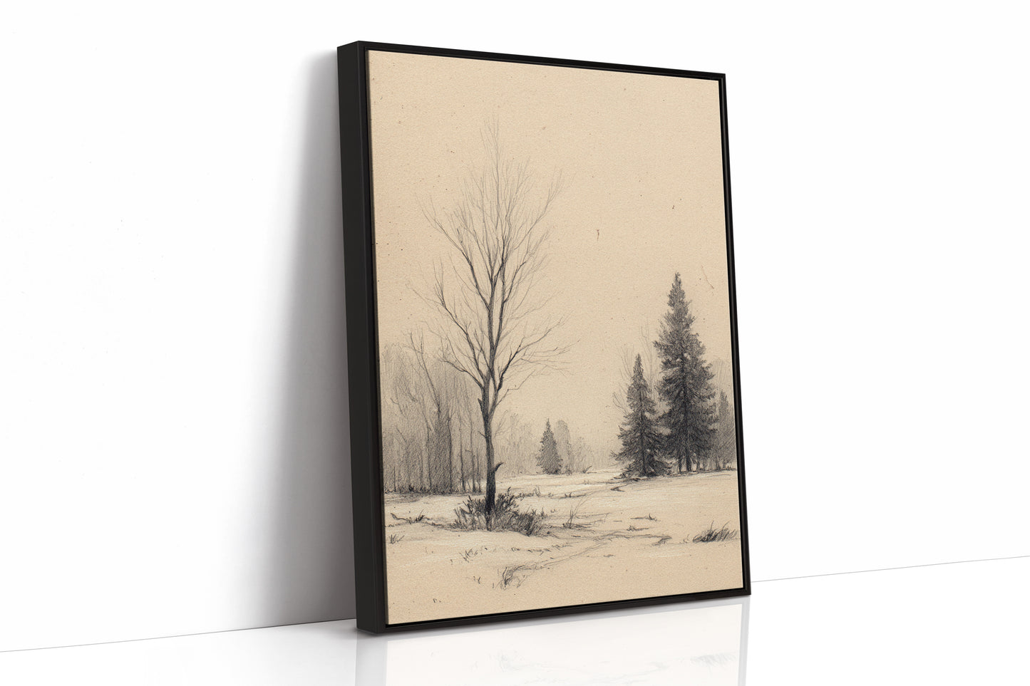 When Silence Paints the Frost