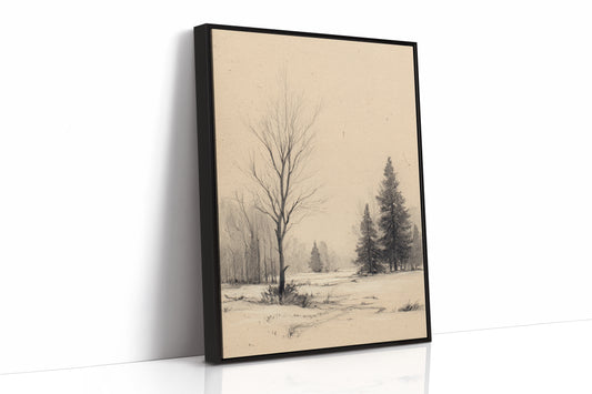 When Silence Paints the Frost
