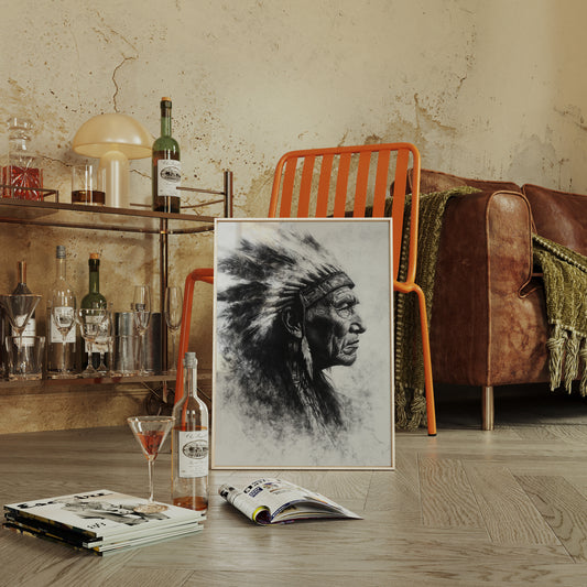 Elder Spirit in Charcoal