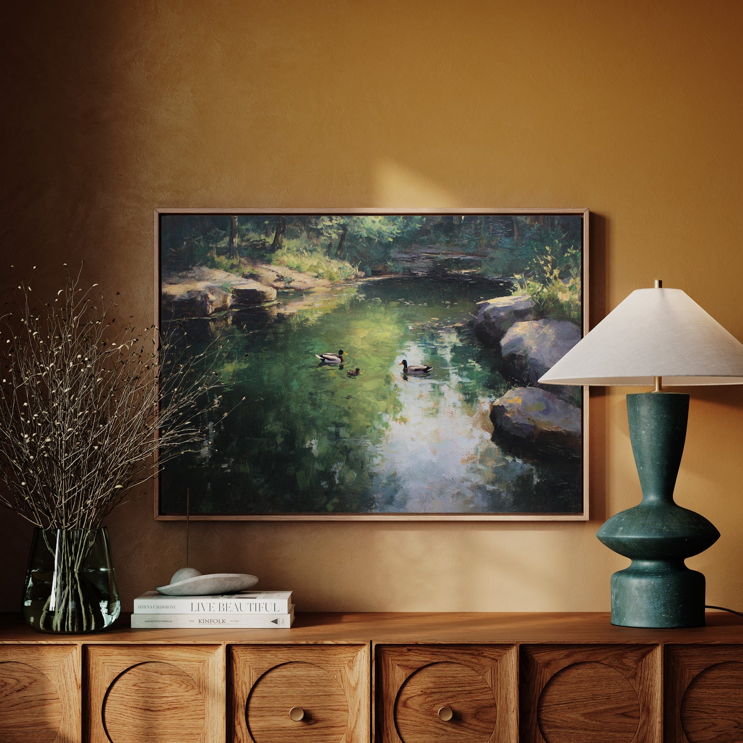 Mallards Find Their Secret Pool