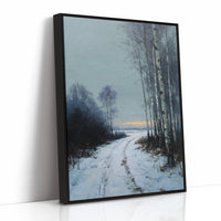 Pathway Through Winter's Embrace