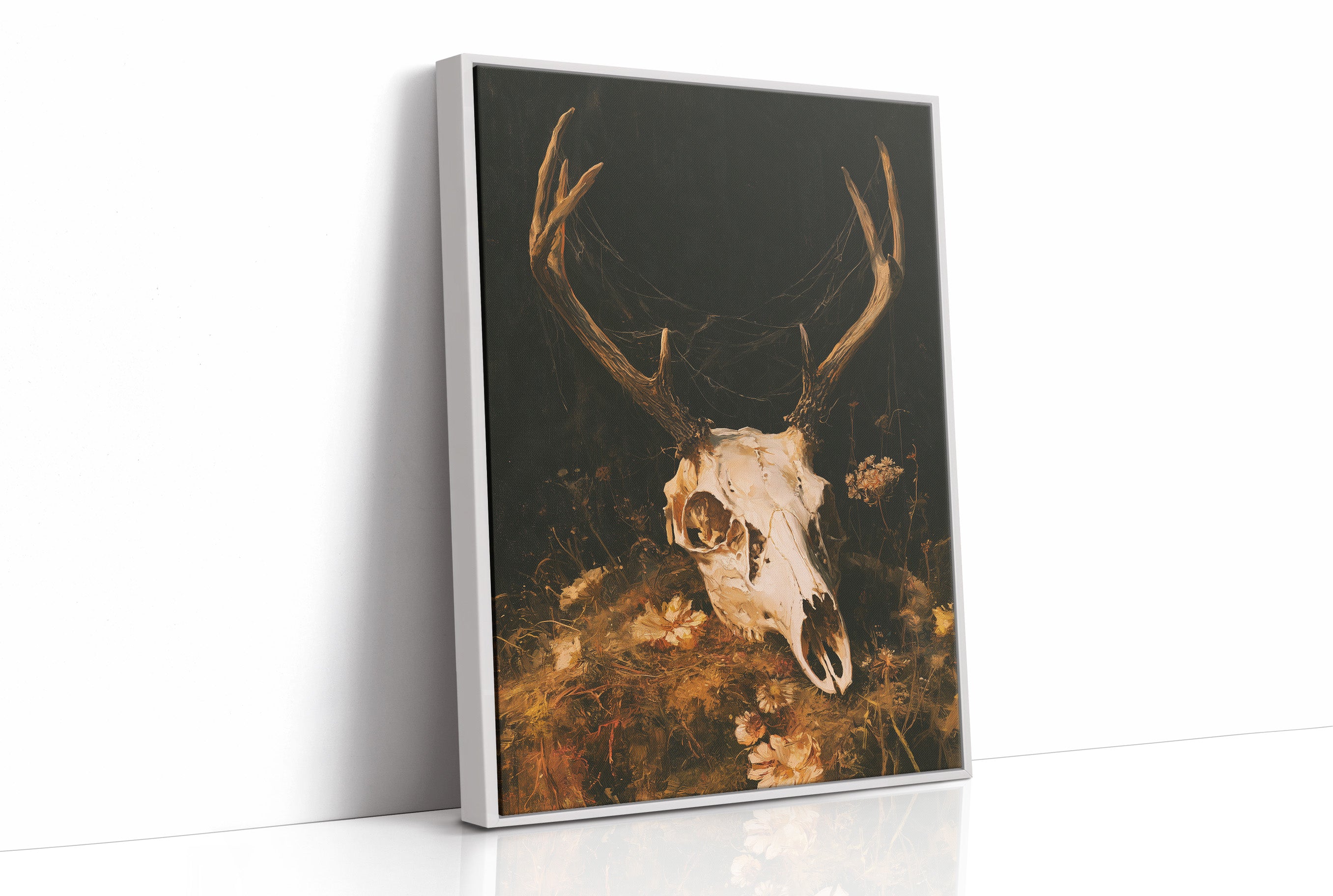 Antlers Among the Wildflowers
