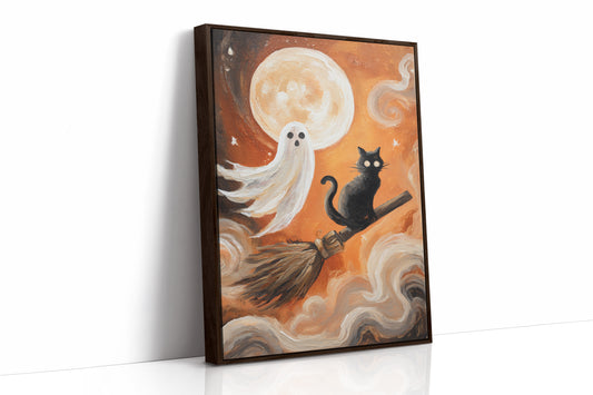 Midnight Mischief on a Broomstick