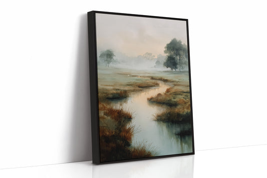 Morning Mist Over Still Waters